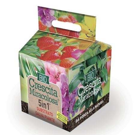 Terriccio Crescita Miracolosa 5 in 1